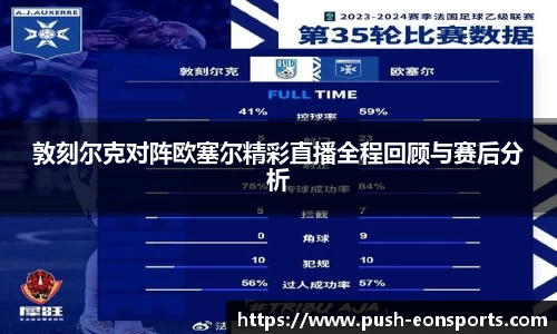 敦刻尔克对阵欧塞尔精彩直播全程回顾与赛后分析